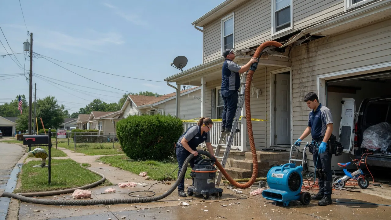 Water Damage Restoration in Little Elm, TX near me